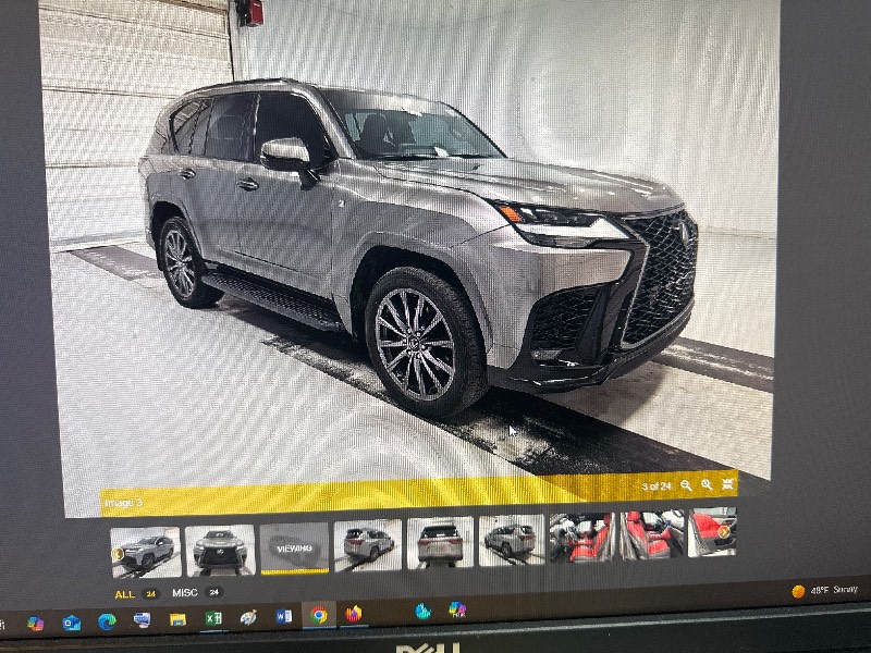 2022 Lexus LX F-Sport's photo